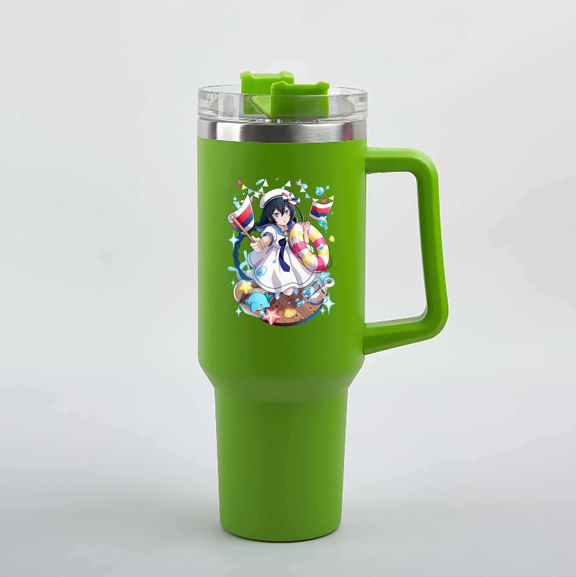 （画像用） 文豪ストレイドッグス Bungo Stray Dogs 1200mL車用タンブラー（カラープリント）